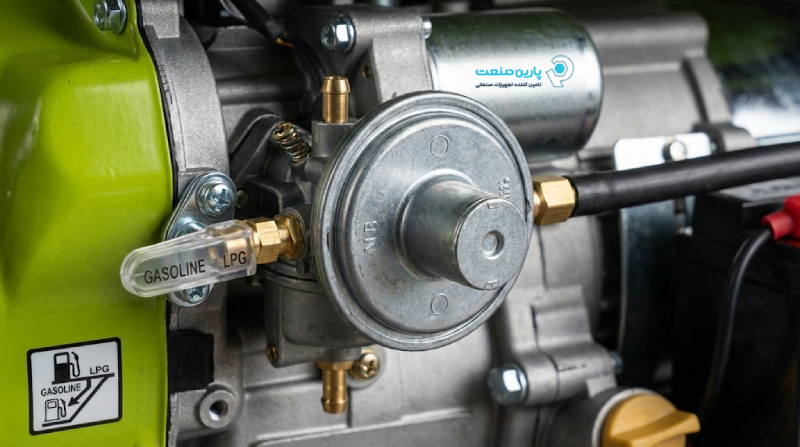 رگلاتور گاز و کاربراتور مخصوص موتور برق سه‌گانه‌سوز رونی